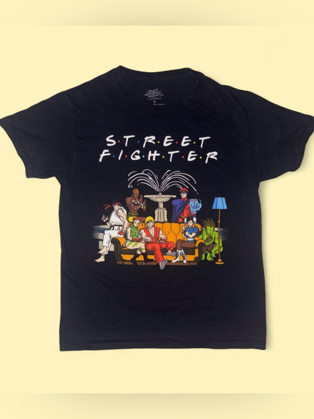 Street Fighter Friends Graphic Tee - Size S